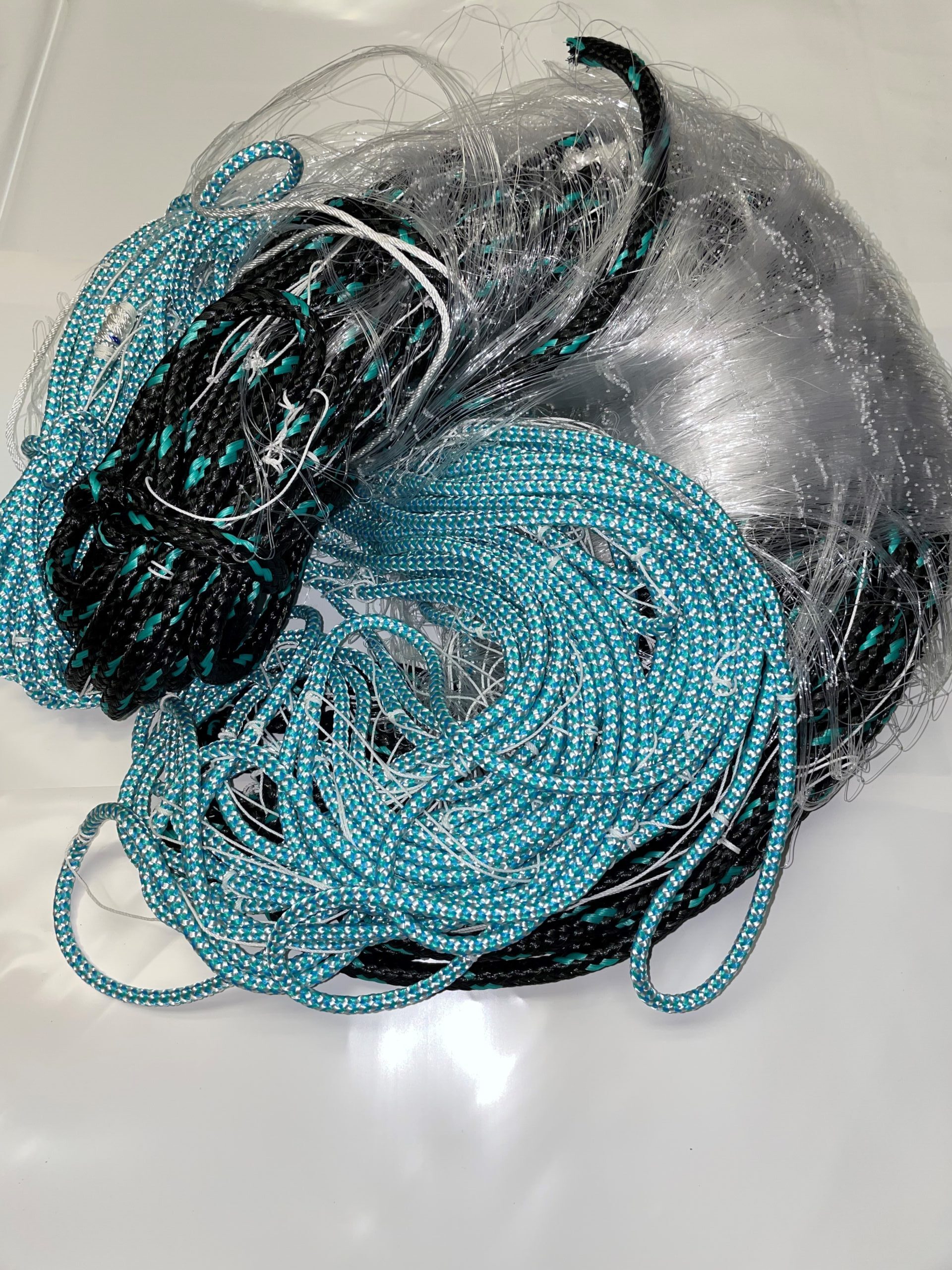 6'x200 Sheet Netting mono 0.25 mm fishing gill net making material