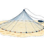 Cast and Throw Fish Net